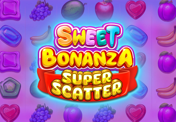 Автомат Sweet Bonanza Super Scatter в Гриззли казино
